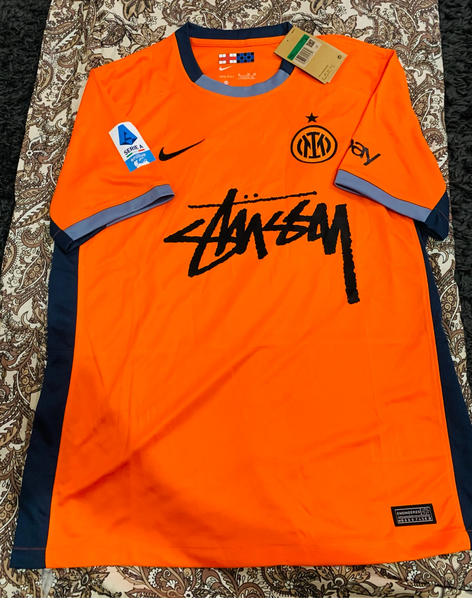 Camisola AC Milan Laranja Masculina – Design Esportivo, Confortável e Elegante – photo 4